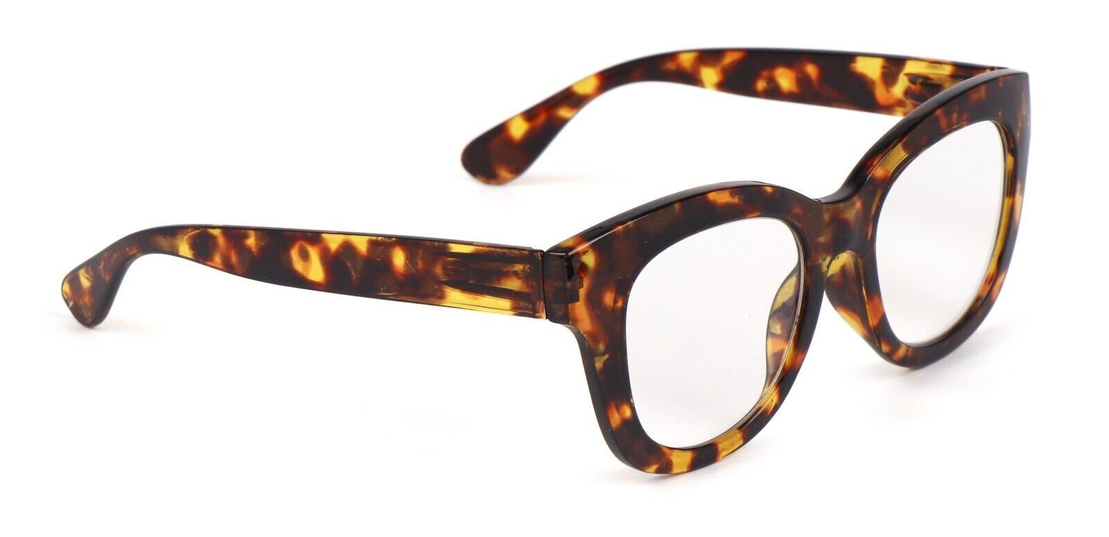 Oval Stylish Broad Framed Retro Reading Glasses Mens Womans Spring Hinges 2534