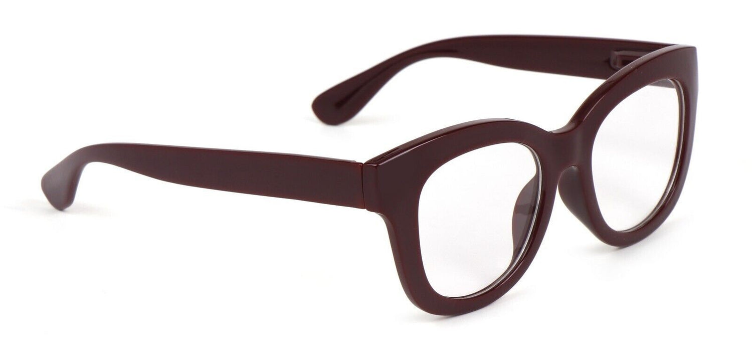 Oval Stylish Broad Framed Retro Reading Glasses Mens Womans Spring Hinges 2534