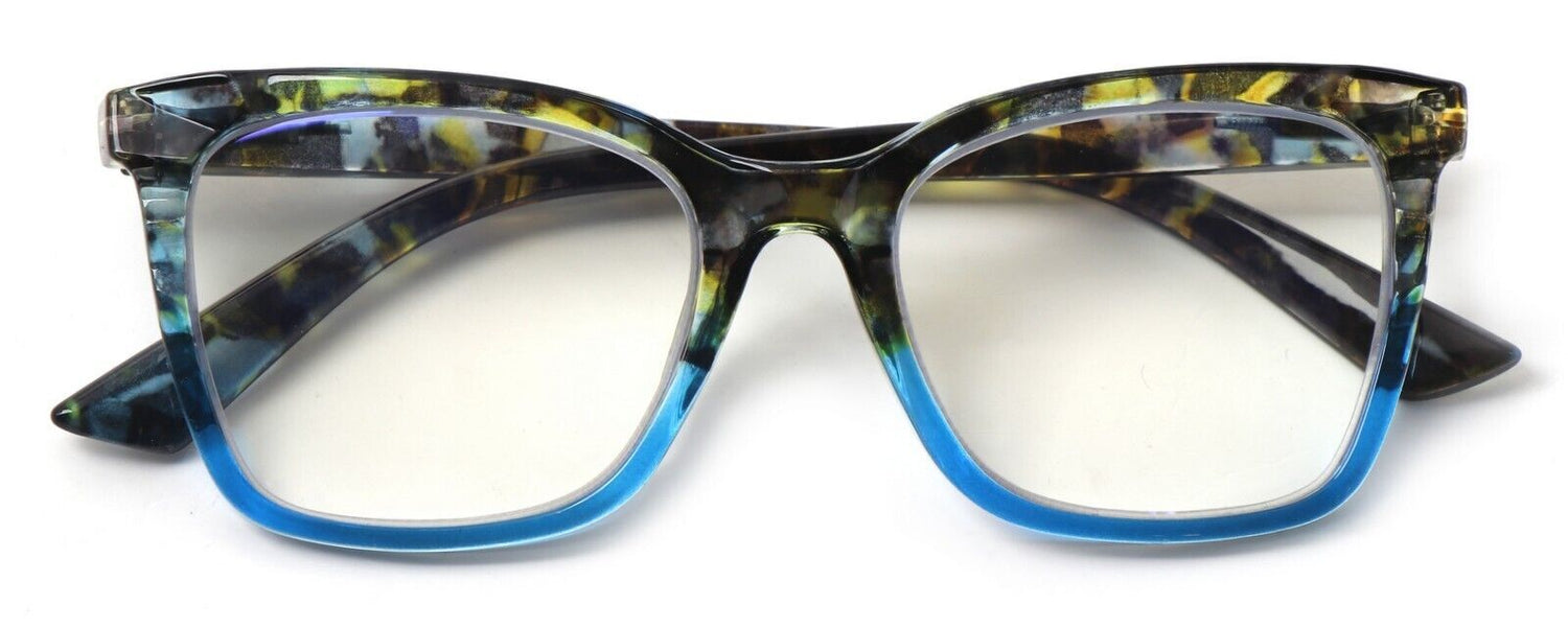 Colourful Oversized Retro Reading Glasses Unisex Spring Hinges 6 Colours 002