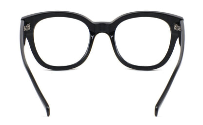 Stylish Oversized Retro Anti Blue Light Reading Glasses Unisex Metal Hinges 5037