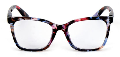 Colourful Oversized Retro Reading Glasses Unisex Spring Hinges 6 Colours 002