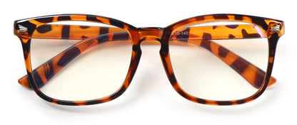 Stylish  Oversized Retro Fashion Reading Glasses Mens Womans Metal Hinges 5010
