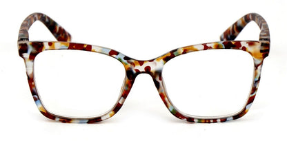 Colourful Oversized Retro Reading Glasses Unisex Spring Hinges 6 Colours 002