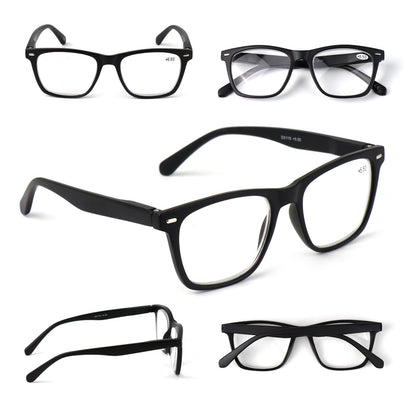 High Power Oval  Retro Reading Glasses Unisex+4.5+5.0+5.5+6.0+6.5+7.0 DX116