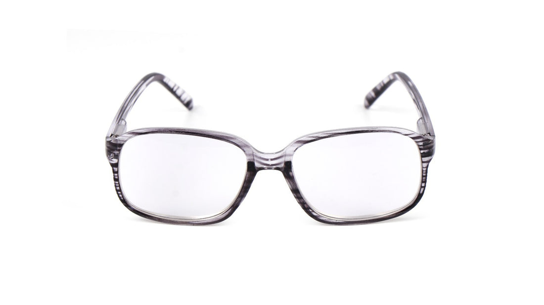 High Strength High Power Grey Reading Glasses Unisex +4.5 +5.0 +5.5 +6.0 C868