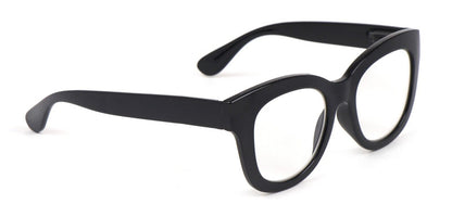 Oval Stylish Broad Framed Retro Reading Glasses Mens Womans Spring Hinges 2534