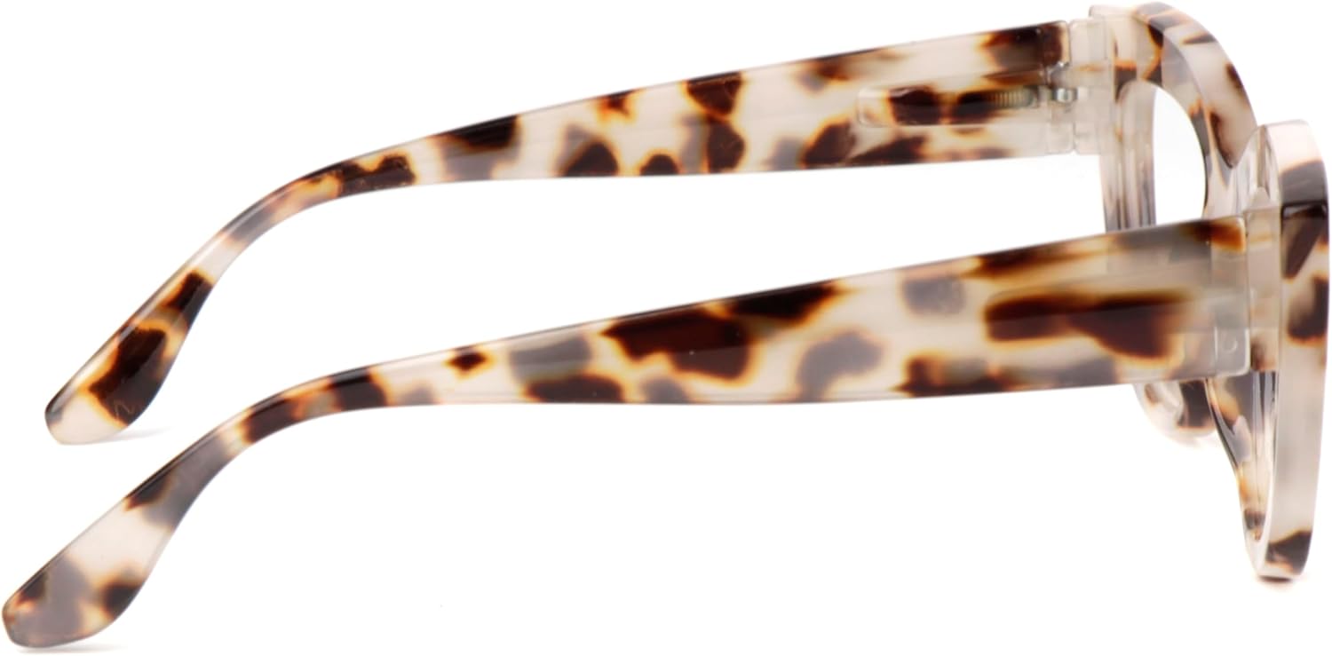 Fads &amp; Fashions Cat Eye Bold Funky Thick Framed Reading Glasses Woman&