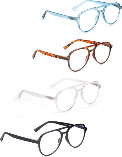 Classic Style Funky Reading Glasses Mens Womans with Metal Hinges DX100