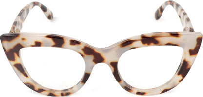 Fads &amp; Fashions Cat Eye Bold Funky Thick Framed Reading Glasses Woman&