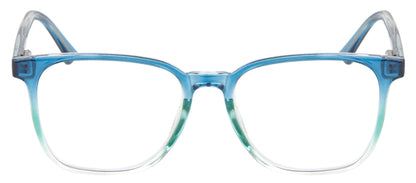 Stylish Retro Unisex Reading Glasses with Stainless Steel Rod Temples &amp; Stainless Steel Spring Hinges DX89