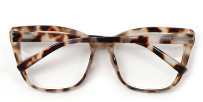 Myopia Near Sighted Correction Glasses Cat Eye Spring Hinges in 2 Colours DX88M