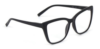 Myopia Near Sighted Correction Glasses Cat Eye Spring Hinges in 2 Colours DX88M