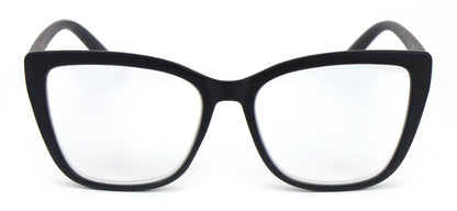 Myopia Near Sighted Correction Glasses Cat Eye Spring Hinges in 2 Colours DX88M