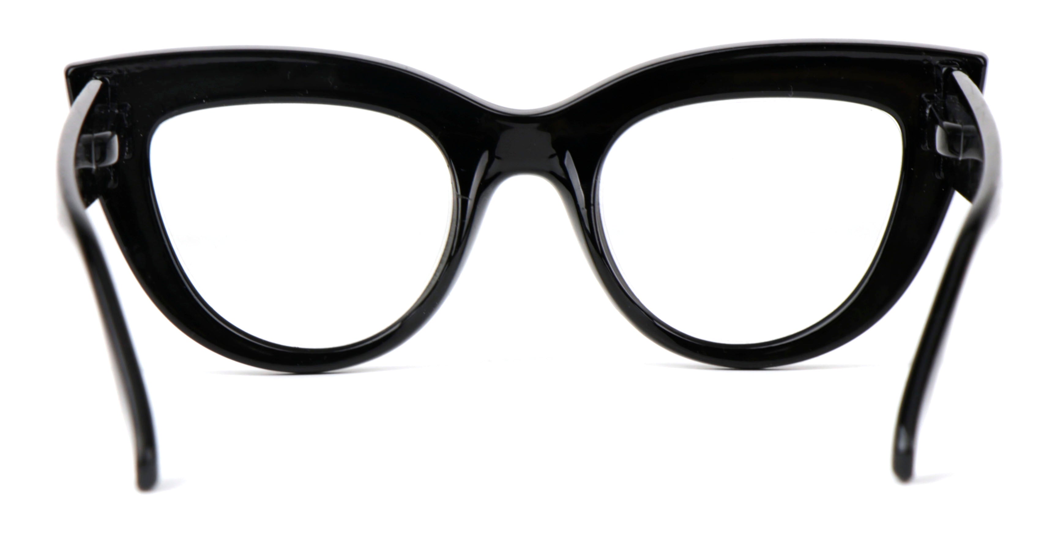 Fads &amp; Fashions Cat Eye Bold Funky Thick Framed Reading Glasses Woman&