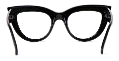 Fads &amp; Fashions Cat Eye Bold Funky Thick Framed Reading Glasses Woman&