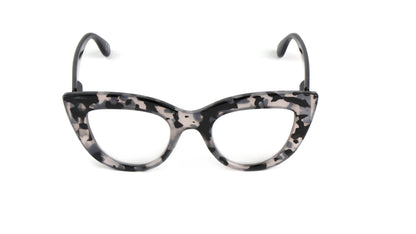 Fads &amp; Fashions Cat Eye Bold Funky Thick Framed Reading Glasses Woman&