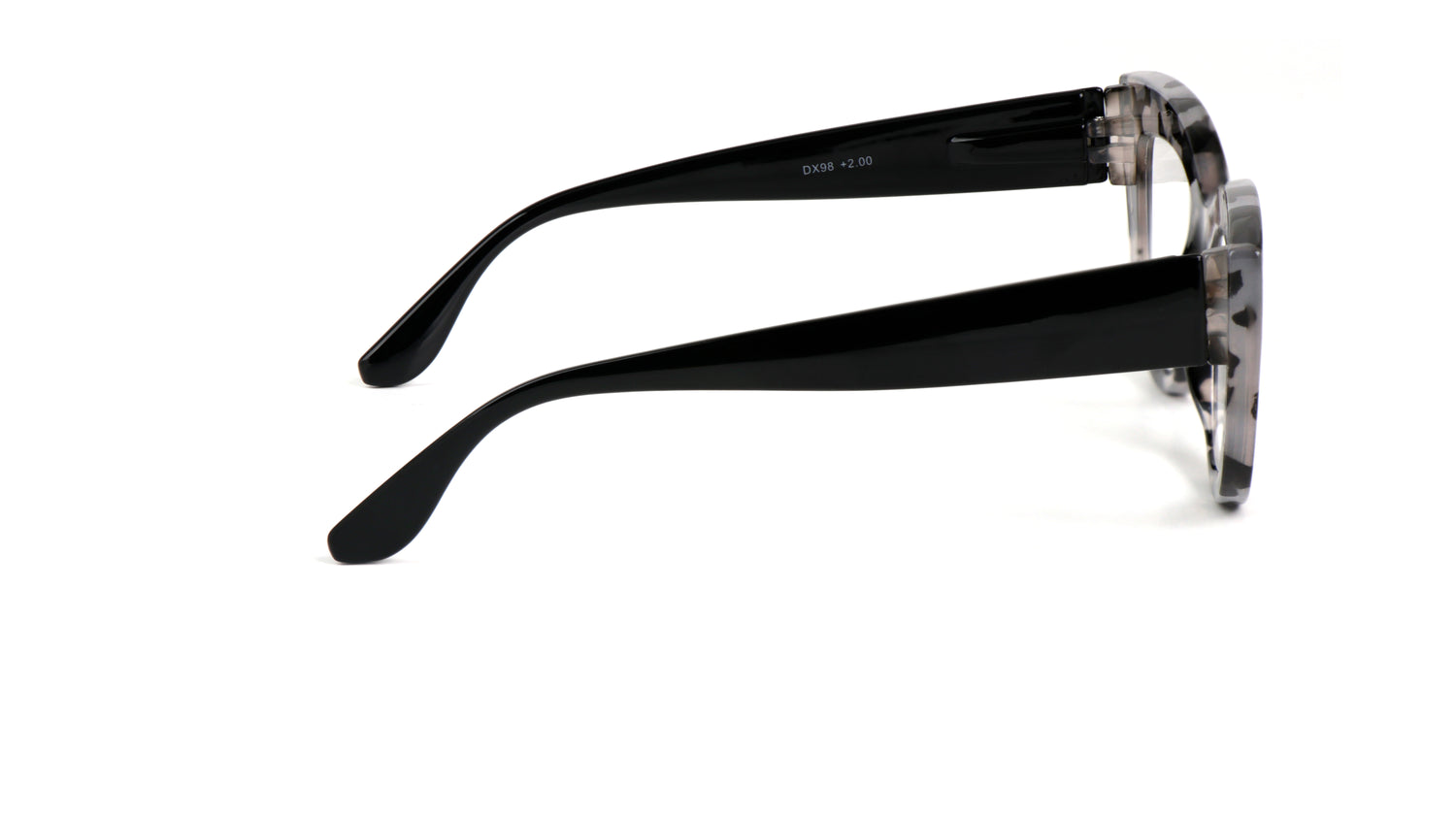 Fads &amp; Fashions Cat Eye Bold Funky Thick Framed Reading Glasses Woman&