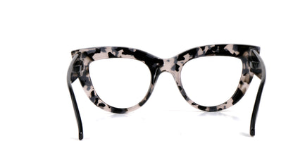 Fads &amp; Fashions Cat Eye Bold Funky Thick Framed Reading Glasses Woman&