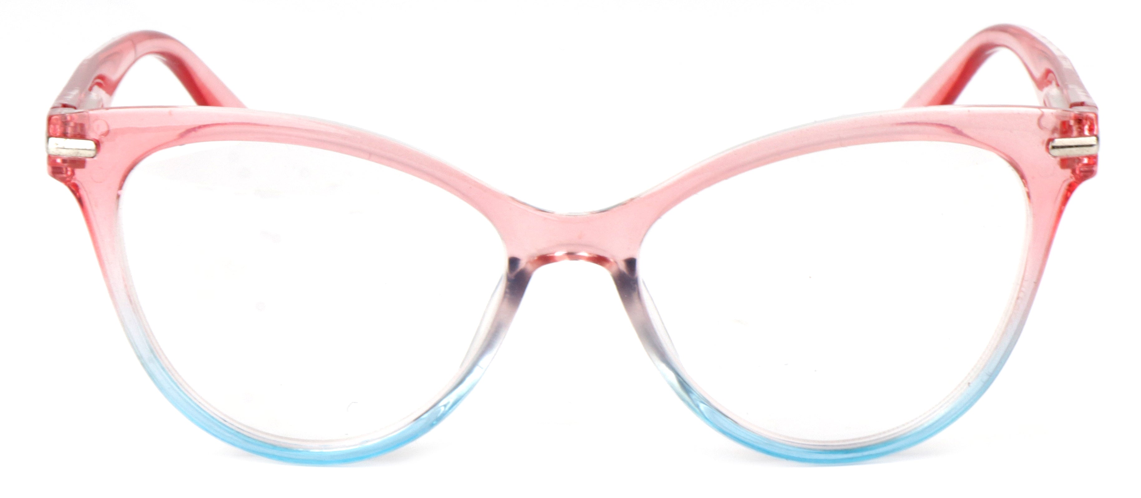 Cat Eye Reading Glasses Stylish Retro Womans Spring Hinges Lightweight Ready Readers Clear Vision 1.0+ 1.5+ 2.0+ 2.5+ 3.0+ 3.5+ 4.0+ DX82