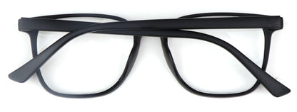 Stylish Retro Unisex Reading Glasses with Stainless Steel Rod Temples &amp; Stainless Steel Spring Hinges DX89