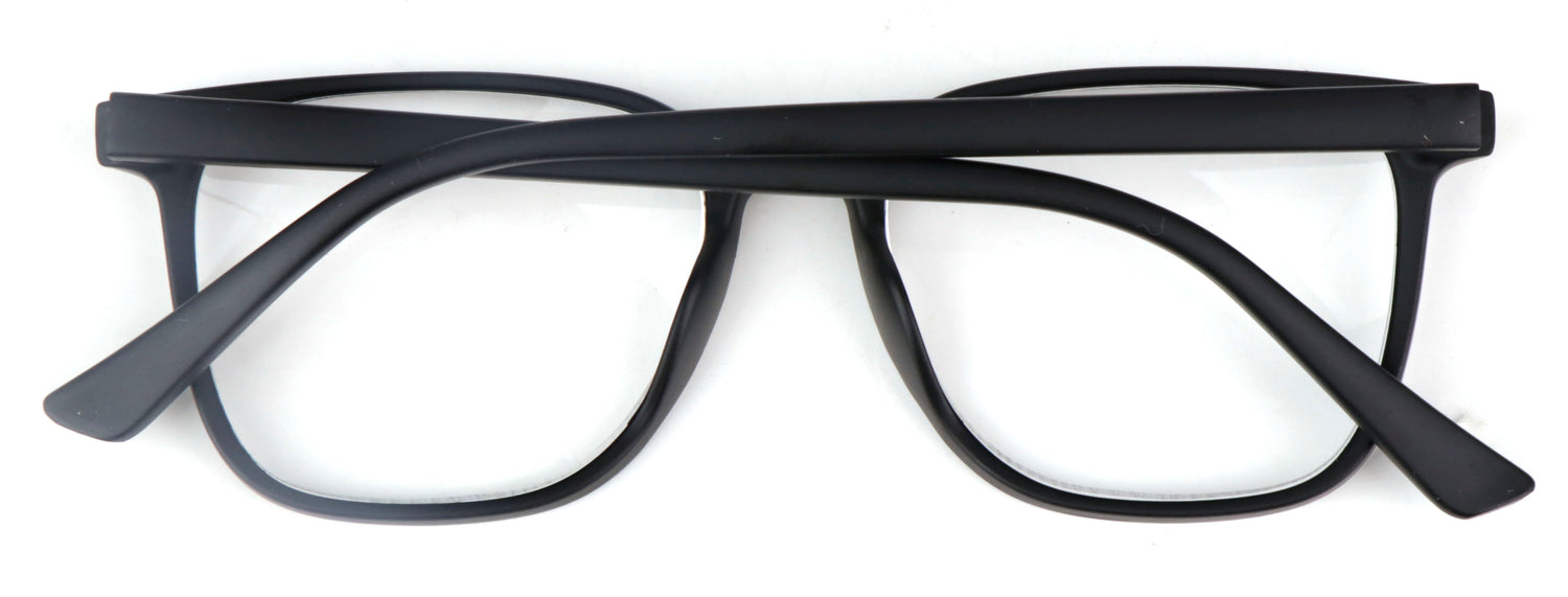 Stylish Retro Unisex Reading Glasses with Stainless Steel Rod Temples &amp; Stainless Steel Spring Hinges DX89