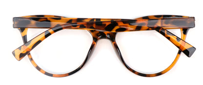 Cat Eye Reading Glasses Stylish Retro Womans Spring Hinges Lightweight Ready Readers Clear Vision 1.0+ 1.5+ 2.0+ 2.5+ 3.0+ 3.5+ 4.0+ DX82