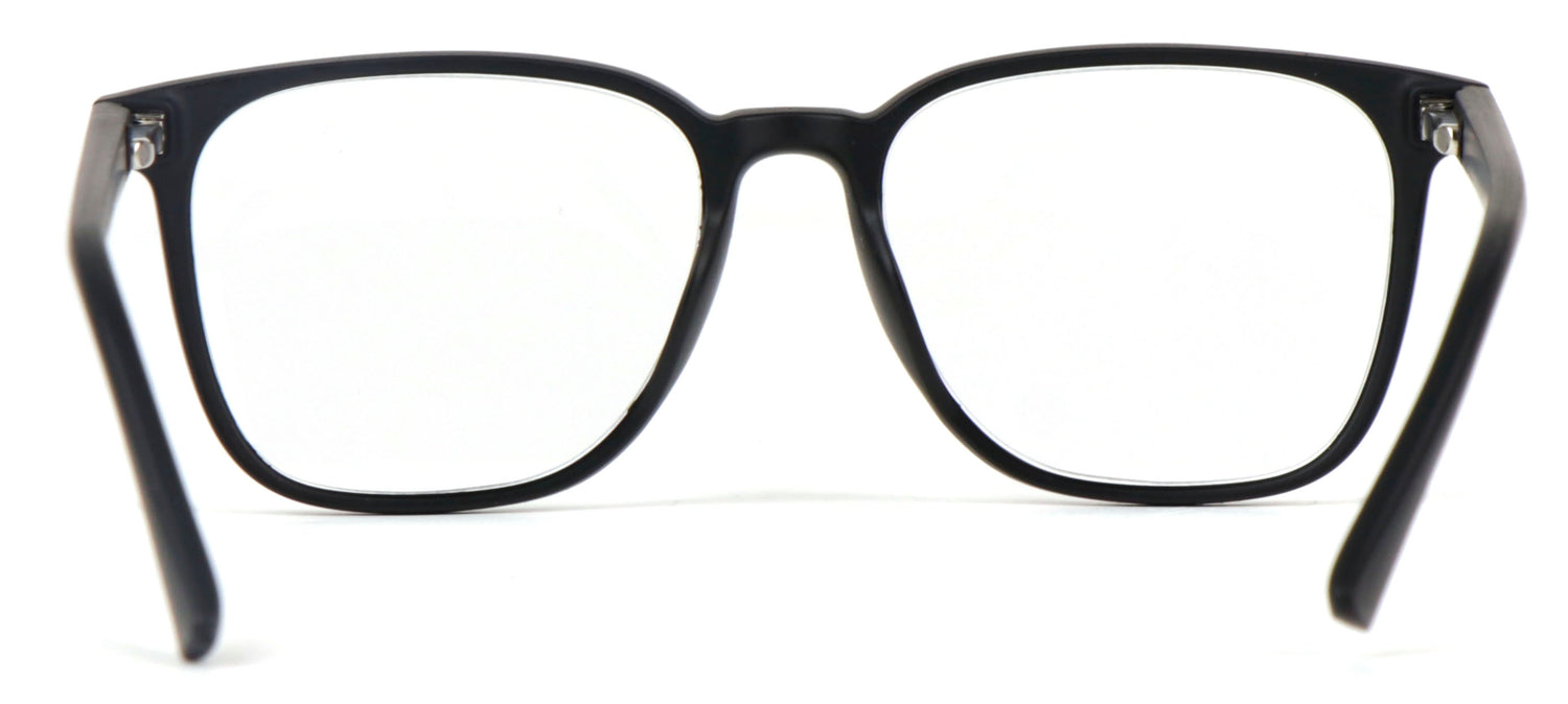 Stylish Retro Unisex Reading Glasses with Stainless Steel Rod Temples &amp; Stainless Steel Spring Hinges DX89
