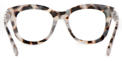 Bold Oval Fashion Retro Unisex Reading Glasses with Spring Hinges DX86