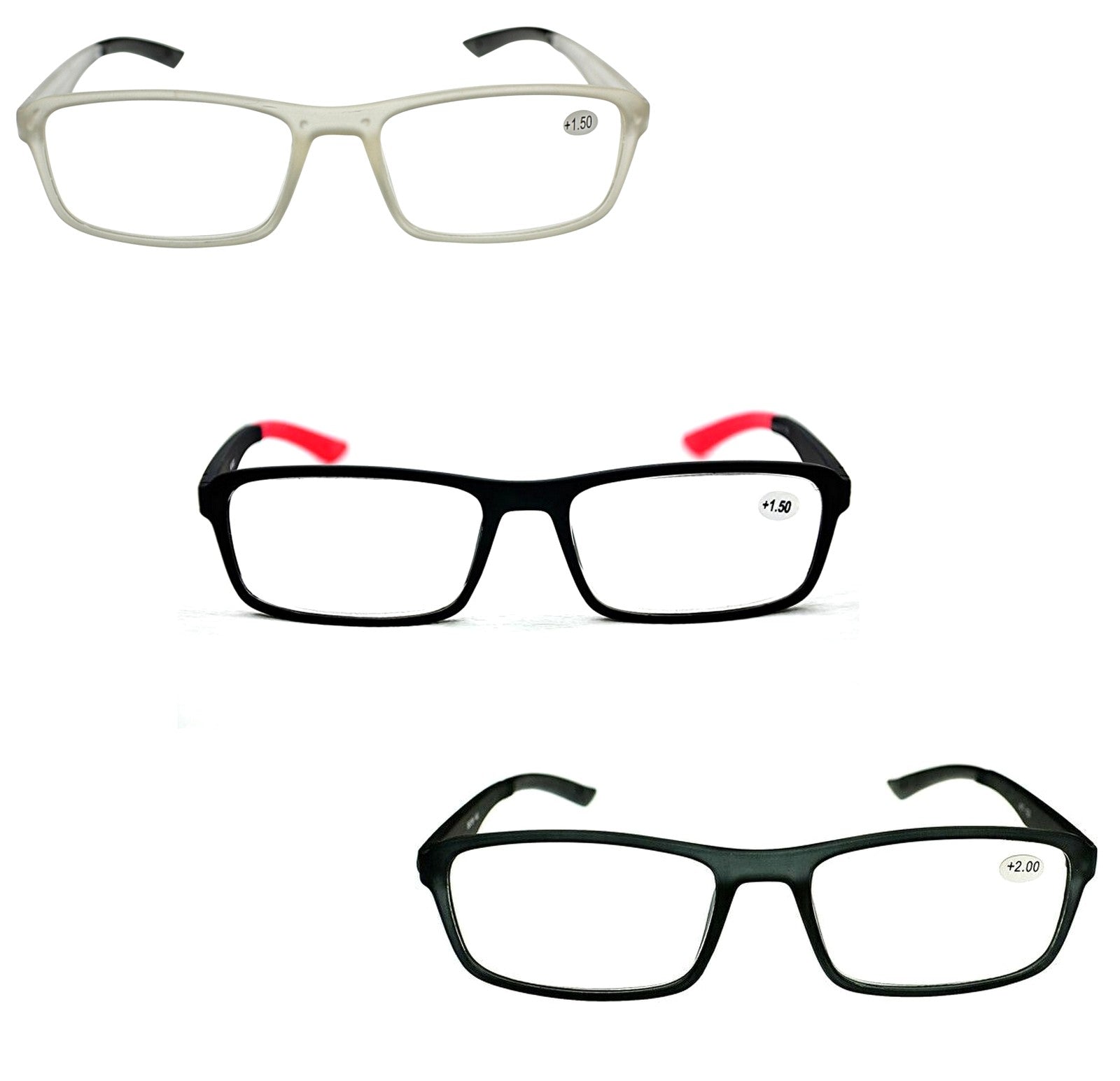 NEW ARRIVAL Retro Fashion Unisex Reading Glasses Superlite in 5 Colours  MT125