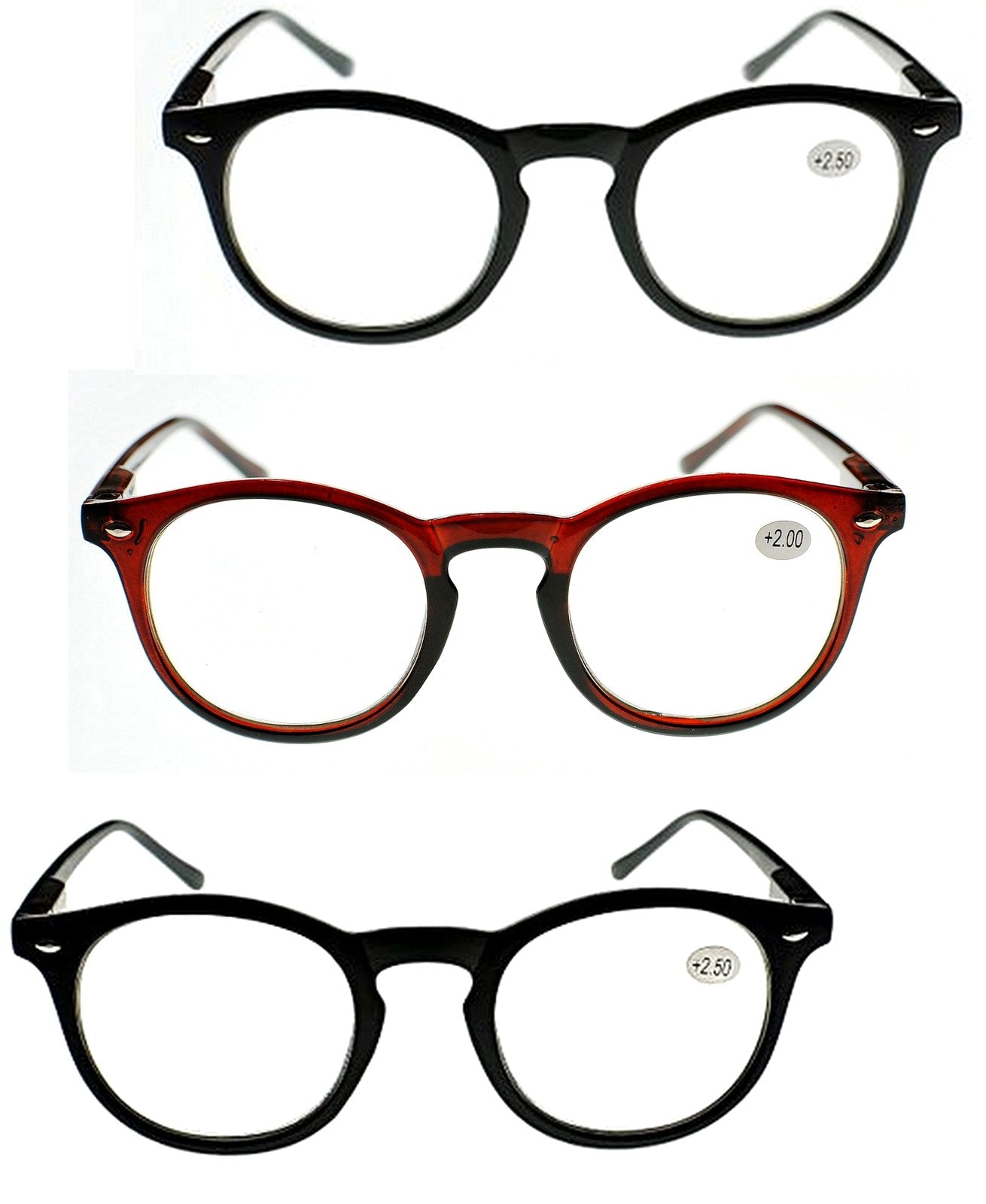 Myopia Glasses 1.01.251.502.0 Spring Hinged Oval  ( NOT FOR READING) NY67