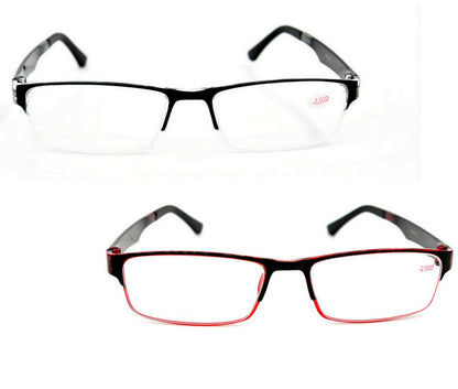 S/Sighted Glasses Half Frame Unisex Near Sighted Myopic (NOT FOR READING) NT115