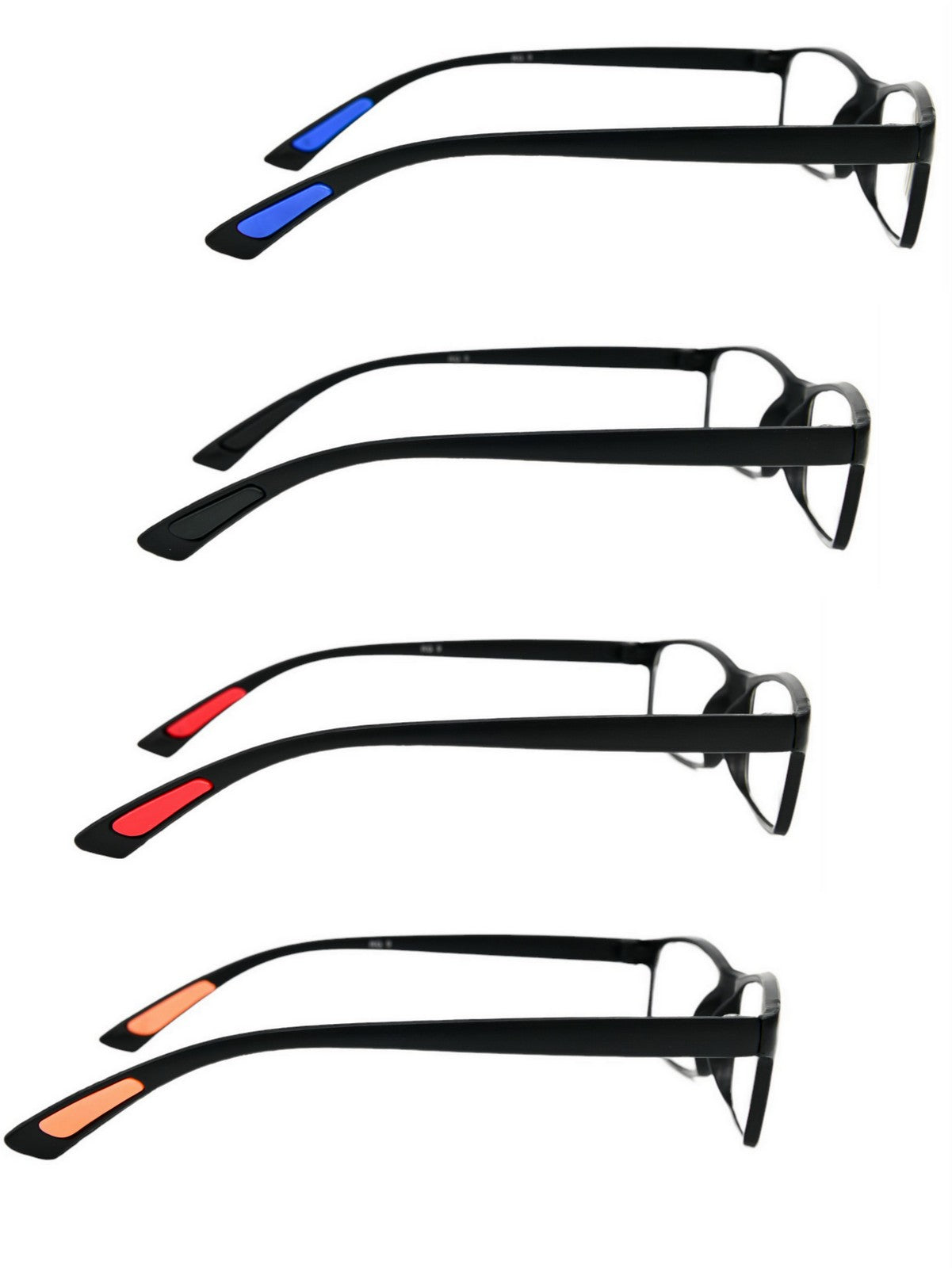 Bendable Fashion TR90 Unisex Reading Glasses in 4 Colours +1.0 up to +4.0    RG9