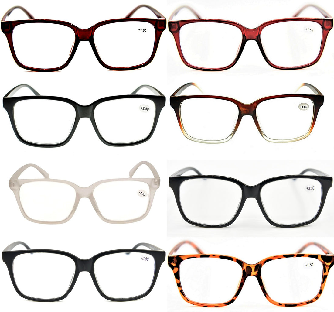 Geek/Nerd Oversized Reading Glasses - Model TN44