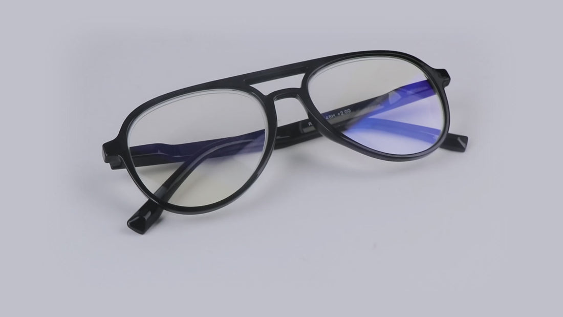 Aviator Classic Style Funky Reading Glasses Unisex with 2 Styles DX87/DX100