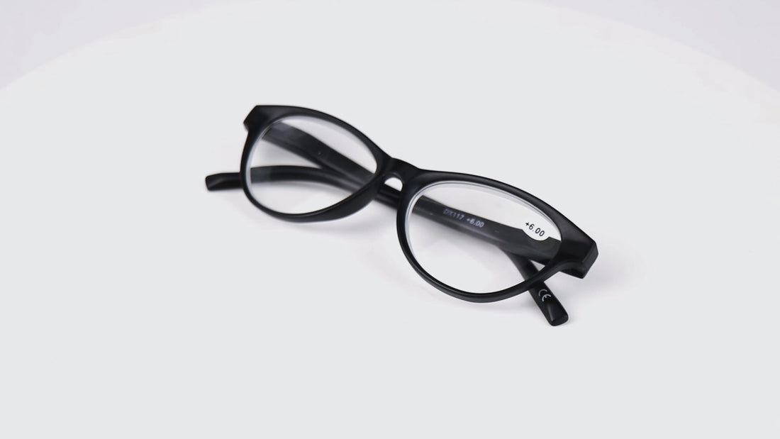 Very High Power Cat Eye Retro Reading Glasses +4.5+5.0+5.5+6.0+6.5+7.0 DX117