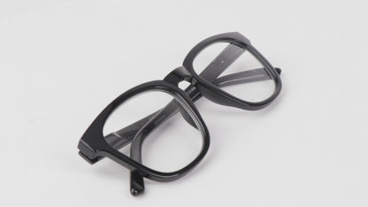 Geek/Nerd Large Retro Reading Glasses Unisex with Spring Hinges 3 Colours DX93
