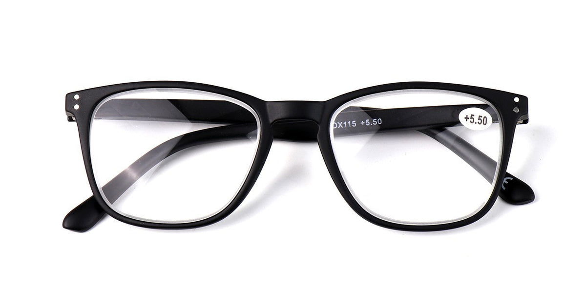High Magnification Unisex Fashion Reading Glasses+4.5+5.0+5.5+6.0+6.5+7.0 DX115