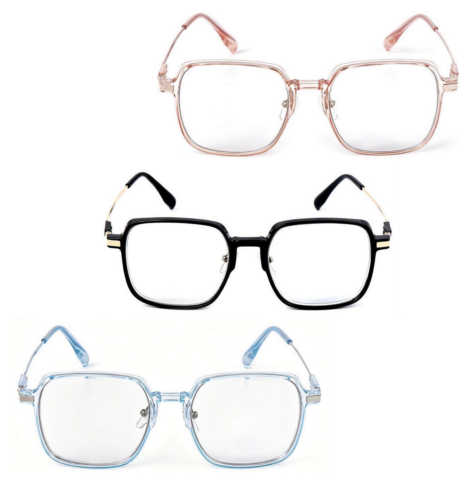 Photochromic Transition Myopia Sun Nearsighted Glasses Mens Womans DX2055