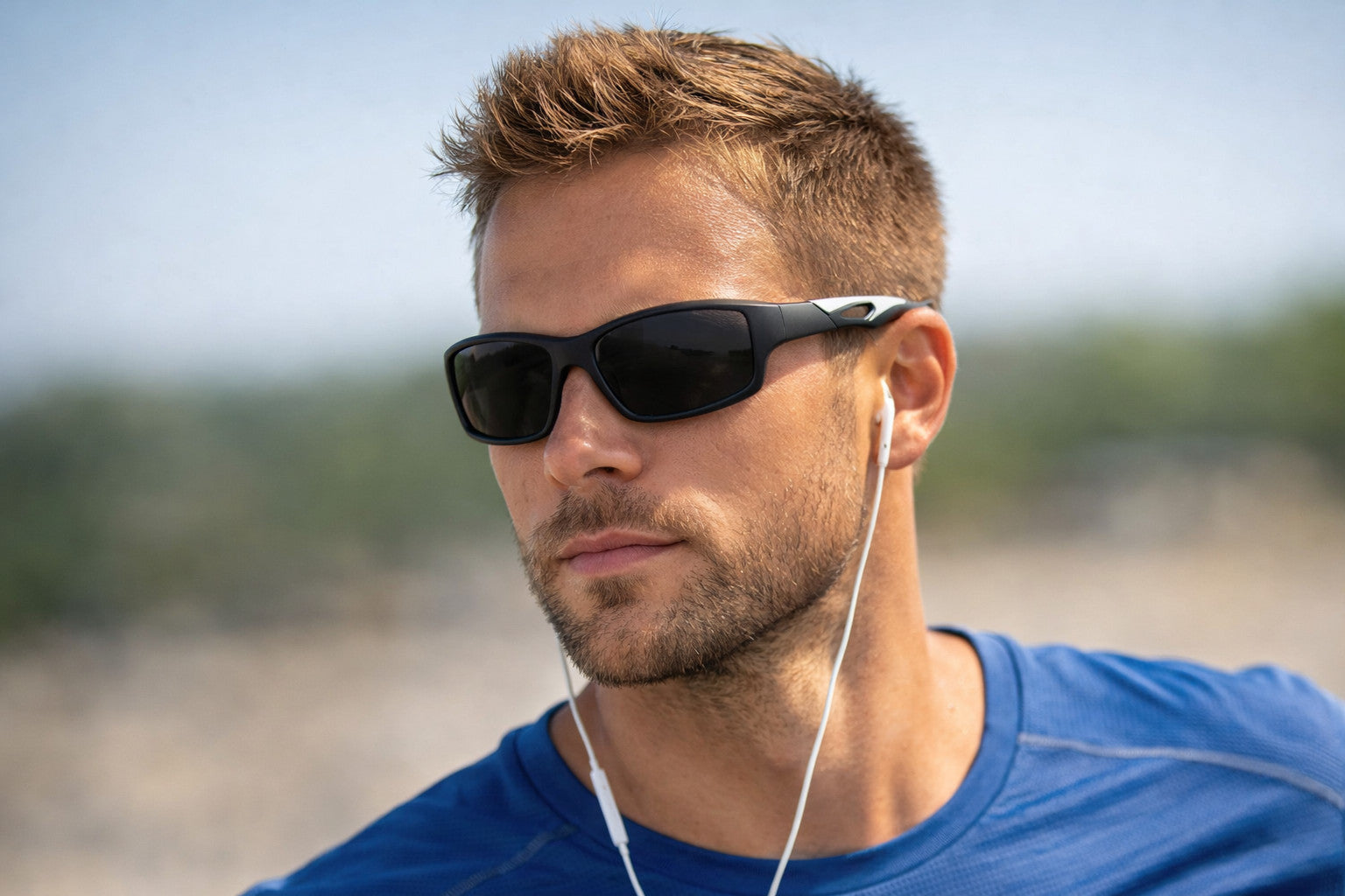 Photochromic Myopia Sports Nearsighted Glasses Unisex Short Sight  DX81278