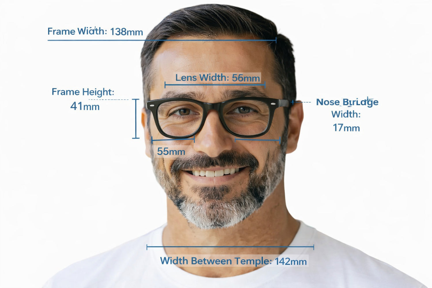 Photochromic Transitional Myopia Correction Unisex Glasses Short Sight DX8889