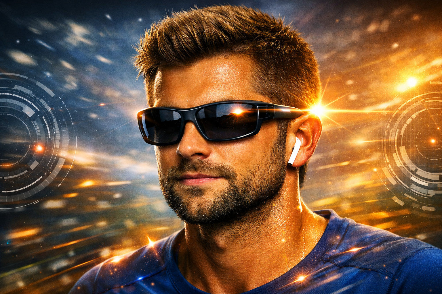 Photochromic Myopia Sports Nearsighted Glasses Unisex Short Sight  DX81278