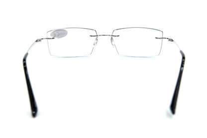 Photochromic Transition Rimless Myopia Sun Correction Glasses Mens Womans NG122P