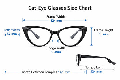 Photochromic Transitional Nearsighted Sun Myopia Glasses Cat Eye Womans DX9637