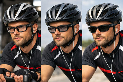 Photochromic Myopia Sports Nearsighted Glasses Unisex Short Sight  DX81278