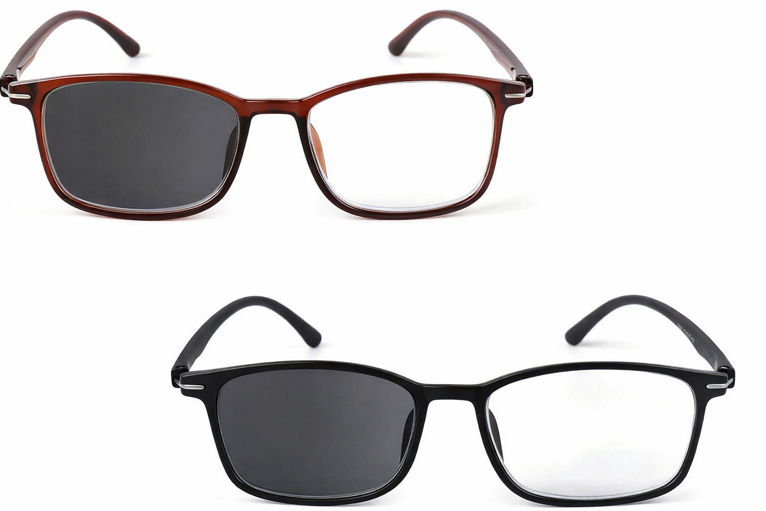 Photochromic Transitional Myopia Correction Unisex Glasses Short Sight DX8889