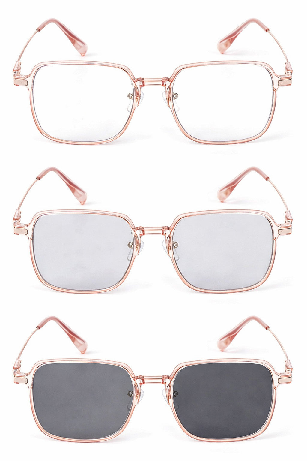 Photochromic Transition Myopia Sun Nearsighted Glasses Mens Womans DX2055