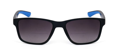 Bifocal Sunreader Sunglasses Men Women Anti Blue Light Metal Hinges LH2519-ABL