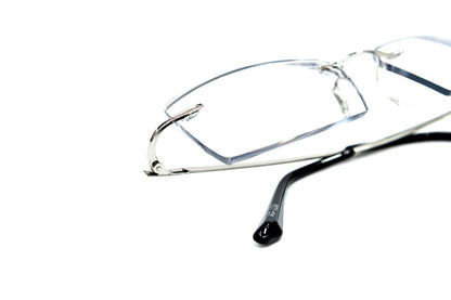 Photochromic Transition Rimless Myopia Sun Correction Glasses Mens Womans NG122P