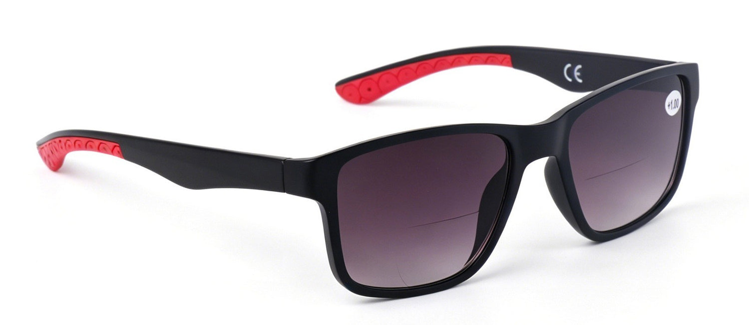 Bifocal Sunreader Sunglasses Men Women Anti Blue Light Metal Hinges LH2519-ABL