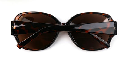 Bifocal Sun Readers Oversized Womans Oval with Metal Hinges 3 Colours DX8154